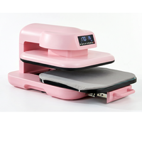 Presse à chaud coulissante 38x38cm à ouverture et fermeture automatiques pour sublimation sur t-shirts