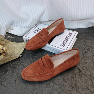 Chaussures Oxford en cuir véritable à lacets, respirantes, à bout pointu, talons bas, semelle souple, chaussures de bureau et de carrière - Product Image 1