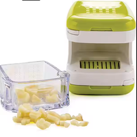 Accessoires de cuisine Gadgets pour la maison et la cuisine Coupeur d'ail multifonctionnel et trancheuse de pommes de terre en acier inoxydable