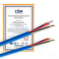 Cable RVVP Multifilar Blindado con Aislamiento de PVC Flexible IP65 para Transmisión de Señales de Instrumentos de Monitoreo de Seguridad