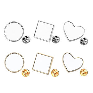 特注ブランク昇華金属ピンバッジ亜鉛合金プロモーションラペルピンバルク卸売り - Product Image 2