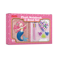 Offre Spéciale : Carnet en Peluche et Kit de Perles – Cahiers de Papeterie avec Jouet en Peluche pour Enfants