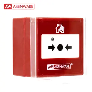 Pengiriman darurat yang responsif: Alarm api merah Wireless Addressable titik panggilan Manual penting