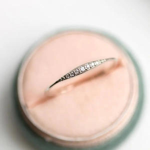 Anello H307 in Oro Rosa con Diamante Taglio Brillante Rotondo Colore G Naturale Stile Classico Gioiello di Fidanzamento per Donna - Product Image 1