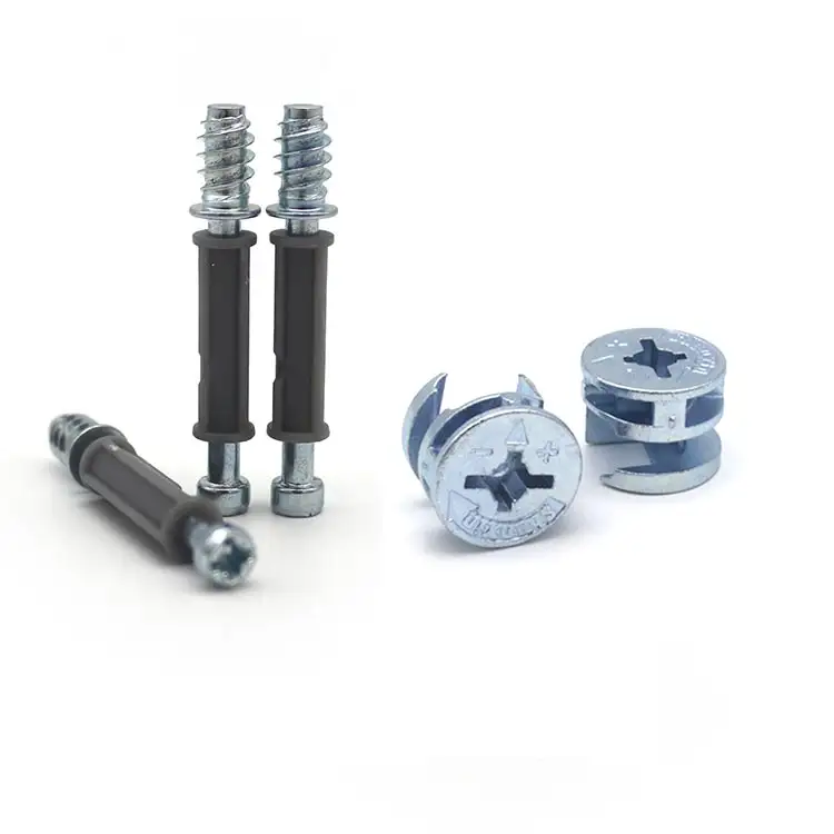 Furniture Hardware Fastener Connecting Joint Bolt Fitting Minifix Dowel Eccentric Cam