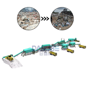 Fabricante de Líneas de Clasificación de Residuos Sólidos Urbanos y de Construcción - Máquina de Reciclaje de Residuos Sólidos - Product Image 1