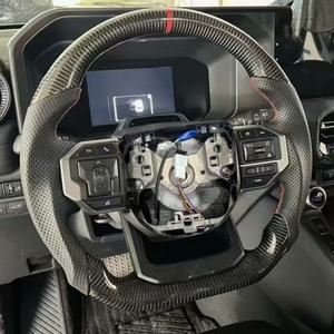 Volante para Toyota LC300 FJ200 500 Land Cruiser Prado Sequoia Fortuner 4Runner Highlander Camry Hailax PASSO COROLLA - Product Image 3