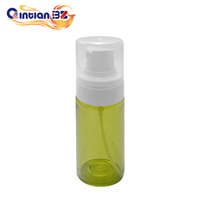 Flacon pompe à savon liquide rechargeable en plastique PET minimaliste de haute qualité 80 ml