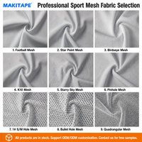 Tissu en maille 100% polyester tricoté warp, faible élasticité, séchage rapide, pour doublure de vêtements de sport, tissu pour poches