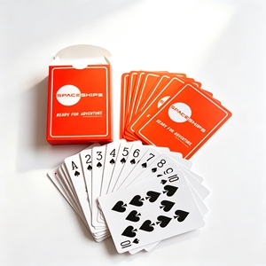 Cartas de Póker Personalizadas de Lujo con Logotipo, 100% Personalizadas, de PVC Impermeable, Plástico y Papel, para Arabia Saudita, Kuwait y Catar - Product Image 2