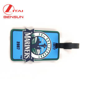 Etichetta per Bagagli in PVC Ecologica Personalizzata con Stampa Serigrafica Anime, Vendita Calda - Product Image 2