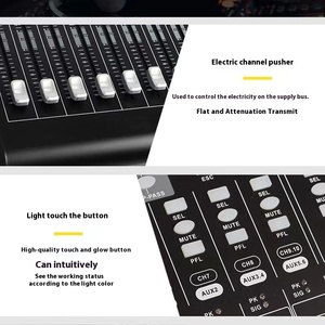 Console Processore Audio Digitale Professionale Mixer Digitale Multifunzione per Esibizioni sul Palco Ingegneria e Sale Conferenze - Product Image 4