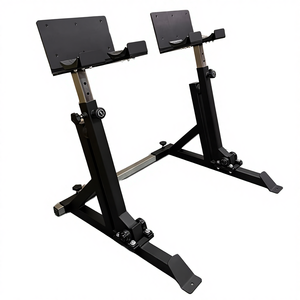 Dumbbell Spotter Stands Machine Single Double Arm Dumbbell Bench Press <strong>Weight</strong> Lifting Metal Movable <strong>Rack</strong> - Product Image 1