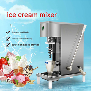 750W Automatic Real Fruit Ice <b>Cream</b> <b>Maker</b> & Soft Serve Yogurt Blender - Product Image 1