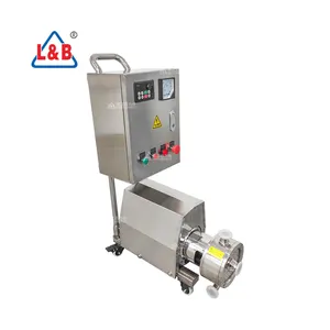 High Speed Cream Dispersing Dissolving Homogenizing Emulsifying In-line Mixer