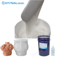 Silicone à condensation souple pour fabriquer un moule en résine de silicone RTV-2 caoutchouc de silicone