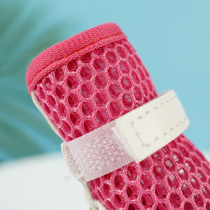 Vente chaude respirant maille <span class=keywords><strong>chien</strong></span> chaussures été <span class=keywords><strong>avec</strong></span> anti-dérapant en caoutchouc fond étanche <span class=keywords><strong>chien</strong></span> patte protecteur <span class=keywords><strong>pour</strong></span> petits chiens moyens - Product Image 6