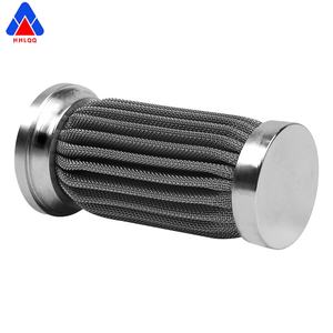 Manufacturer 316L Pleated 316/316L Stainless Steel <b>Mesh</b> Strainer <b>Filter</b> Element - Product Image 6