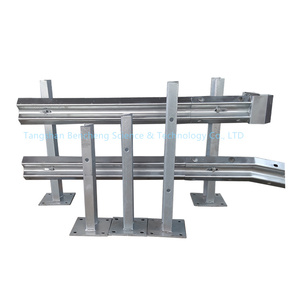 फैक्टरी आपूर्तिकर्ता राजमार्ग रेलिंग लागत SS400 ग्रेड राजमार्गों सड़क रेलिंग W बीम रेलिंग कीमत प्रति मीटर - Product Image 2