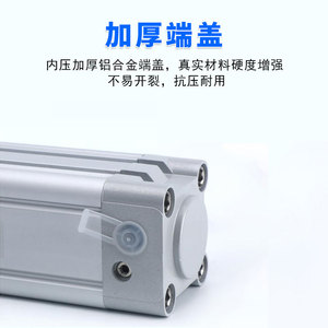 กระบอกลม Festo รุ่น DSBC-32/40/50/63/80/100/125 PPS PPV A N3 แบบลูกสูบเหล็กมาตรฐาน - Product Image 4