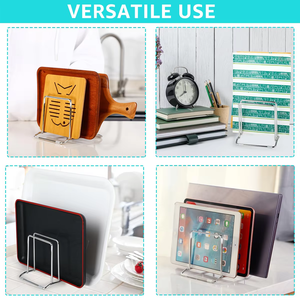 Nuevo Diseño de Soporte Multifuncional para Tablas de Cortar y Tapas de Ollas de Acero Inoxidable 304 para Cocina - Product Image 5