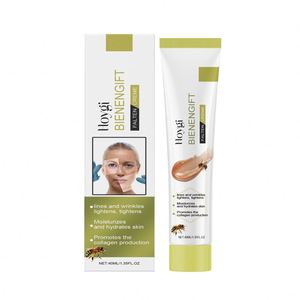 Crème de soin au venin d'abeille texturée, hydratante douce, soyeuse, nourrissante et élastifiante pour une peau délicate, crème quotidienne pour la peau. - Product Image 1