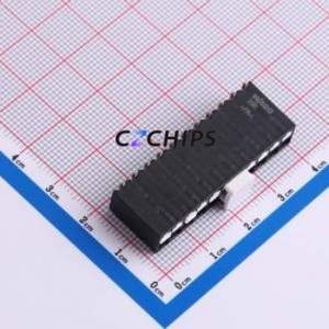 2086-1111/700-000/997-607 Spring Terminal Block SMD,P=3.5mm Connector ( Construction: 1x11P )( Pitch: 3.5mm )( Color: Black ) - Product Image 1