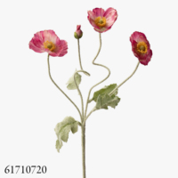 Fleurs de coquelicot artificielles blanches pour décorations de mariage, fausses fleurs de coquelicot en soie en vrac pour centre de table, arrangement floral