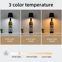 Lampe de chevet rechargeable à commande tactile sans fil pour hôtel, bar, restaurant, table à LED pour la bière et le vin
