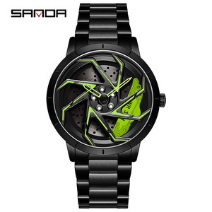Reloj Deportivo SANDA 6008 para Hombre, Reloj de Pulsera Casual, LED Digital de Cuarzo con Doble Pantalla, Resistente al Agua - Product Image 4