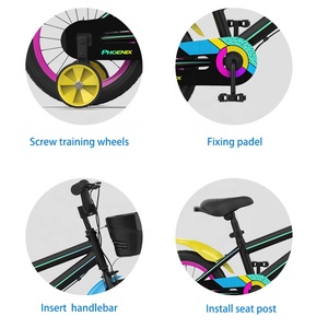Bicicletas infantiles fáciles de montar de 12 a <span class=keywords><strong>20</strong></span> pulgadas para niños de 3 a 10 años al por mayor - Product Image 6