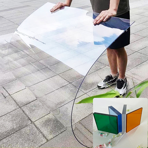 Lámina de <span class=keywords><strong>Policarbonato</strong></span> Sólido Transparente de 6mm y 10mm, Placa de <span class=keywords><strong>Policarbonato</strong></span> Resistente, <span class=keywords><strong>Precio</strong></span> Directo de Fábrica, <span class=keywords><strong>para</strong></span> Techos Corredizos y Toldos - Product Image 1