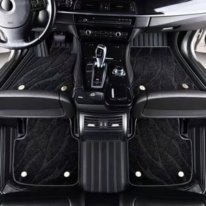 Tapis de sol double couche résistant à l'usure pour <span class=keywords><strong>voiture</strong></span>, antidérapant, antisalissure et facile à nettoyer, adapté à divers modèles de voitures - Product Image 4