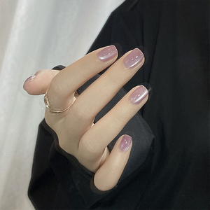 AILANUO Esmalte de Gel de Ojo de Gato Guanshan Yue de 6 Colores para Arte de Uñas UV/LED, Polvo de Purpurina de Gel de Ojo de Gato, Personalización de Marca Profesional - Product Image 1