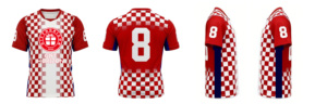 Tenue de football personnalisée haut de gamme, maillots et shorts respirants à séchage rapide, kit d'équipe personnalisé pour enfants et adultes - Product Image 2