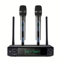 Mikrofon Dinamis Nirkabel UHF Profesional Bekboes SU710 untuk Karaoke, Pidato, dan Gereja