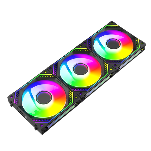New Design 120mm RGB Wireless Building Block Splicing Fans for PC Case Infinity Mirrorinfinity Mirror