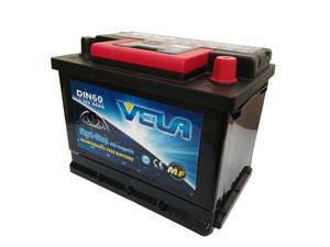 Batería de parada de estrella para coche, 12V, 60Ah, AGM, DIN60 - Product Image 4