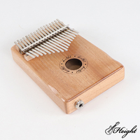 17 Key Mini Kalimba Percussion Instruments 8 Key Finger Thumb Piano Drum
