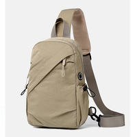Sac à dos Eastshine Fashion rembourré à l'avant, imperméable et antichoc, multifonctionnel, portable, sac banane décontracté pour usage extérieur