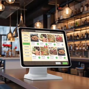 Terminal Punto de Venta Táctil Económico de 15/15.6 Pulgadas con Sistema Operativo Android o Windows, Pantalla Única para Restaurantes y Comercios - Product Image 1