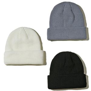 Bonnets d'hiver unis personnalisés, bonnets en tricot acrylique - Product Image 2