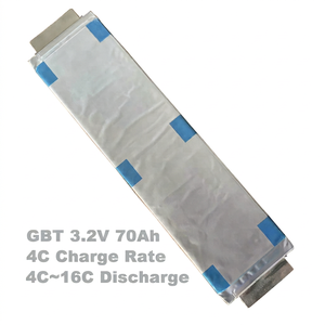 เซลล์ลิเธียมแบบ Pouch GBT LFP 3.2V 70Ah 4C ชาร์จเร็ว 16C คายประจุเร็ว 1500 รอบ สำหรับสกู๊ตเตอร์ไฟฟ้าและยานยนต์ไฟฟ้า - Product Image 1