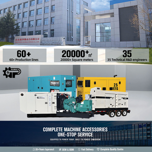 Siêu im lặng 20-45kw mở khung Máy phát điện diesel 48V DC với ATS Ricardo weichai giá động cơ Thái Lan - Product Image 6