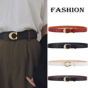 Cinturón de Cuero PU para Mujer Hongyang Aolanglang, 105 cm, Hebilla Dorada, Estilo Casual y Moderno para Jeans y Conjuntos - Product Image 5