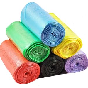 Big Trash <b>Refuse</b> <b>Bags</b> Thickened Kitchen Plastic Garbage <b>Bag</b> Disposable Contractor Hdpe Garbage <b>Bag</b> For Household - Product Image 2