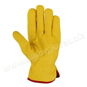 Guantes de cuero de vaca para conductores, Venta barata - Product Image 2