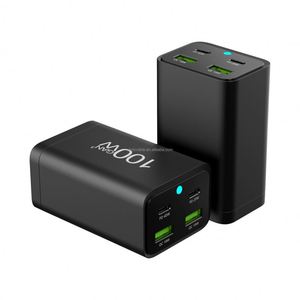 100W PD Power <b>Adapter</b> 2USB+2USB-<b>C</b> Desktop Charger Hot Selling Multi-functional <b>Adapter</b> QC 18W <b>USB</b> Charger for Phone - Product Image 3