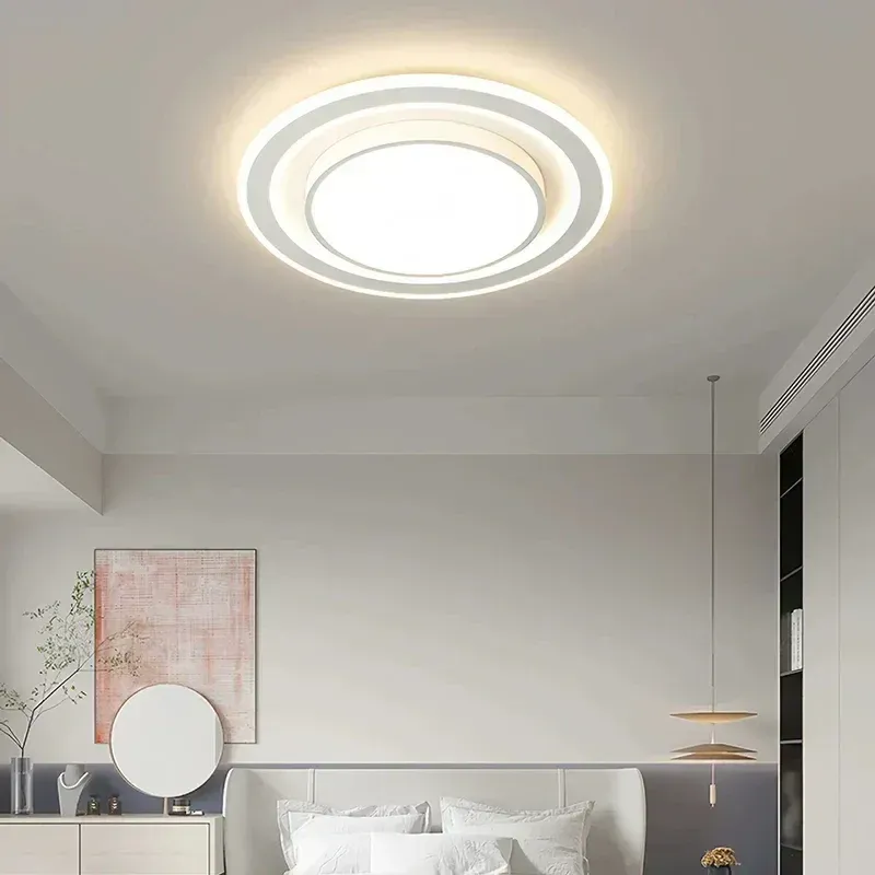 Creative LED Ceiling Light Fixture Remote Dimming Lamp for Living Room Bedroom Dining Room Indoor Lighting OEM Custom Factory