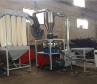 Disque de broyage efficace pour déchets plastiques, farine et préforme pour animaux domestiques, recyclage facile avec notre broyeur haute performance à vendre